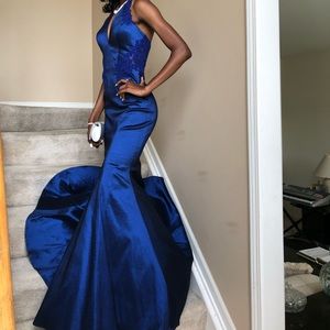 Blue Prom Dress